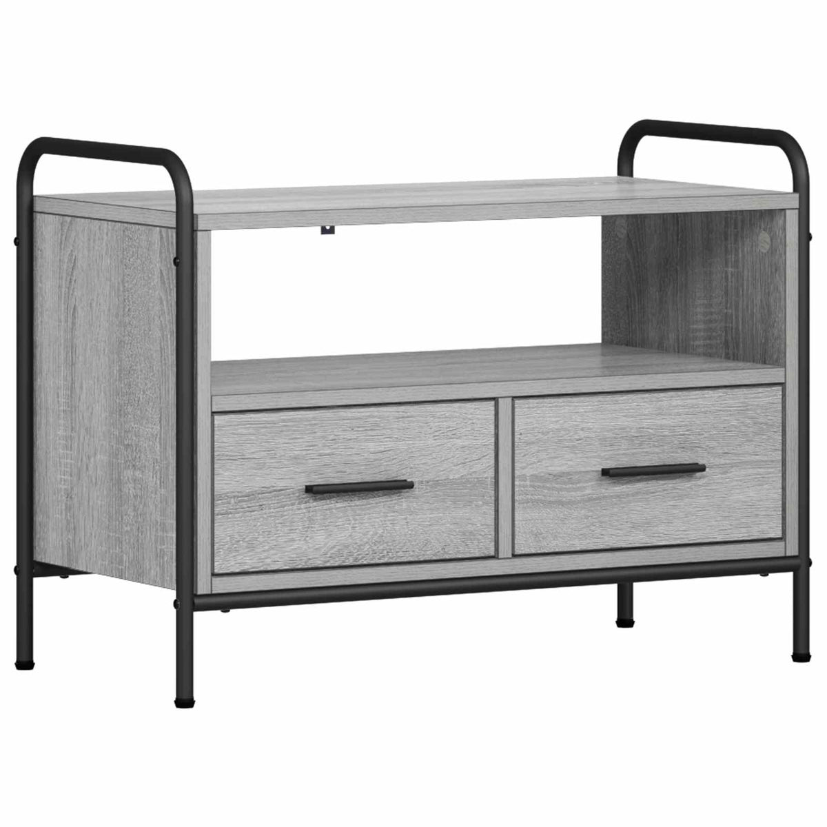 vidaXL TV Cabinet 67.5 x 33 x 50 cm Grey Sonoma Engineered Wood
