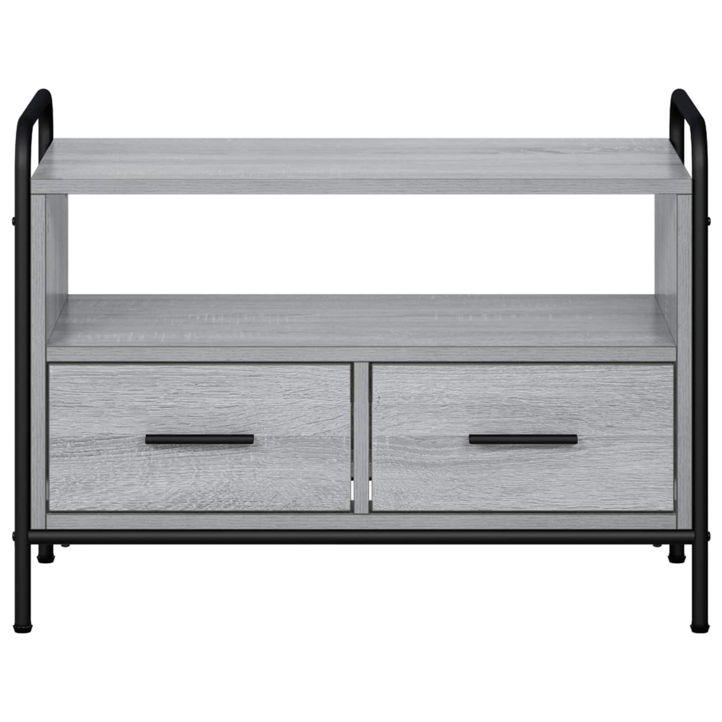 vidaXL TV Cabinet 67.5 x 33 x 50 cm Grey Sonoma Engineered Wood