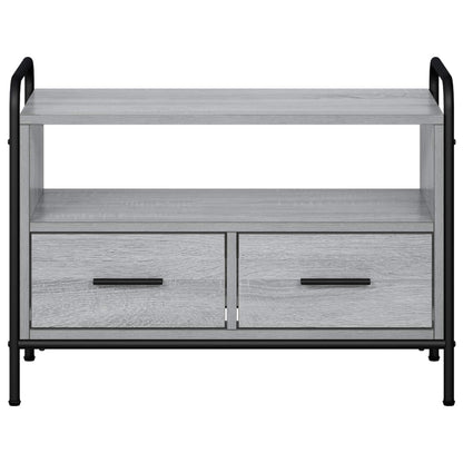 vidaXL TV Cabinet 67.5 x 33 x 50 cm Grey Sonoma Engineered Wood