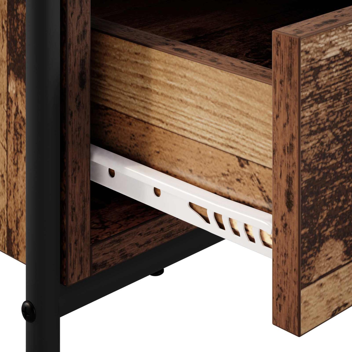 vidaXL TV Cabinet 67.5 x 33 x 50 cm Old Wood Engineered Wood
