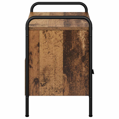vidaXL TV Cabinet 67.5 x 33 x 50 cm Old Wood Engineered Wood