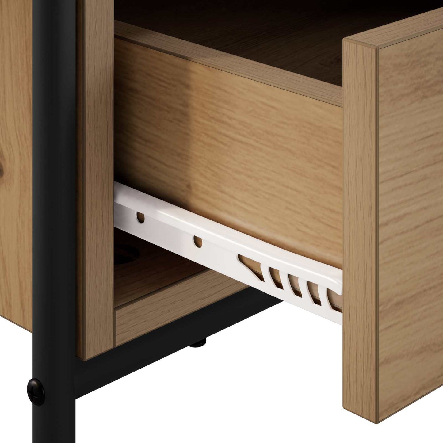 vidaXL TV Cabinet 67.5 x 33 x 50 cm Artisan Oak Engineered Wood