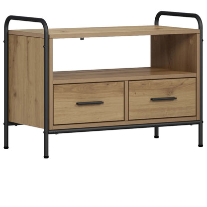 vidaXL TV Cabinet 67.5 x 33 x 50 cm Artisan Oak Engineered Wood