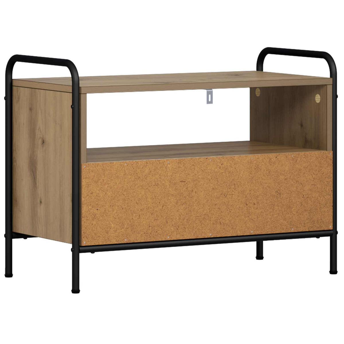 vidaXL TV Cabinet 67.5 x 33 x 50 cm Artisan Oak Engineered Wood
