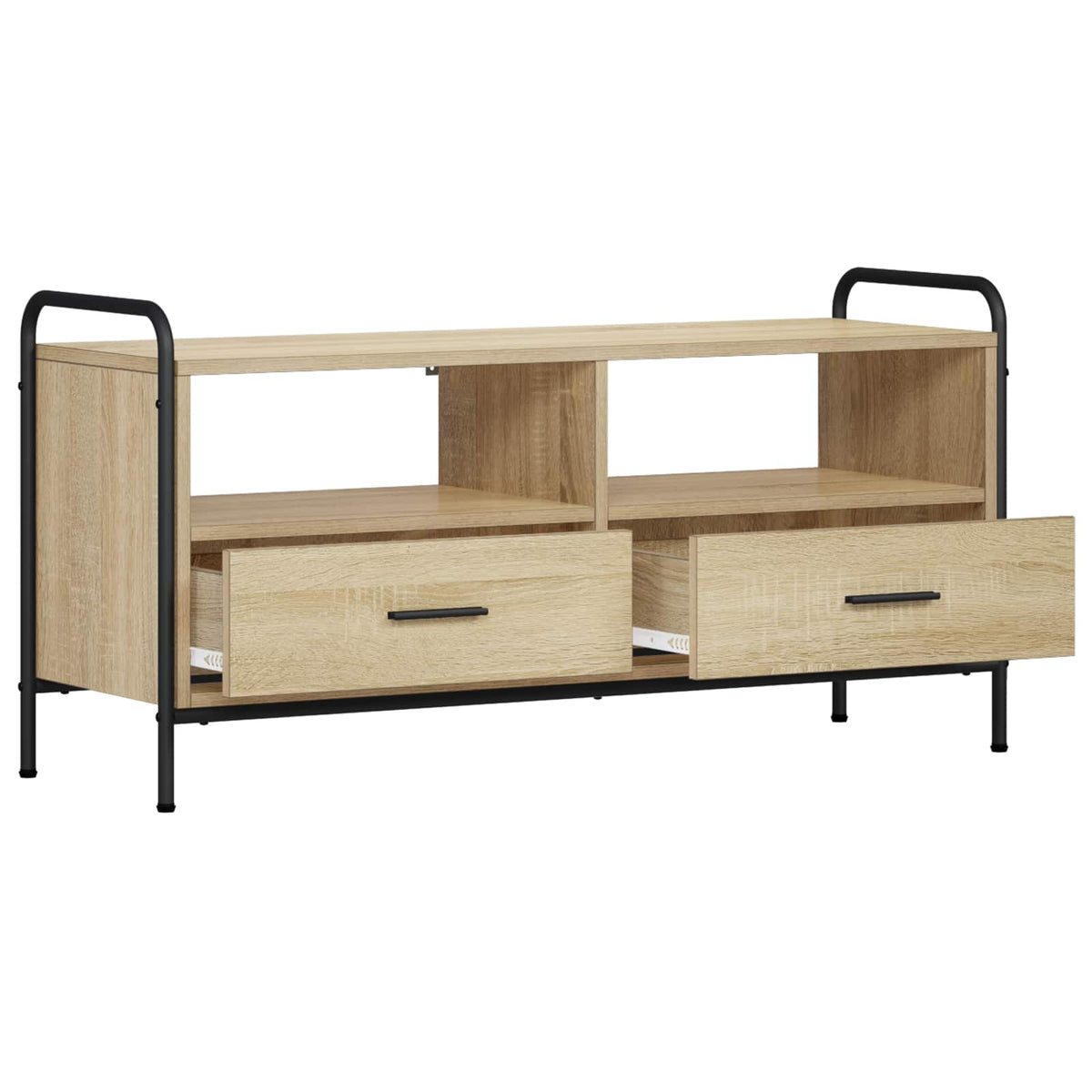 vidaXL TV Cabinet 99.5 x 33 x 50 cm Sonoma Oak Engineered Wood