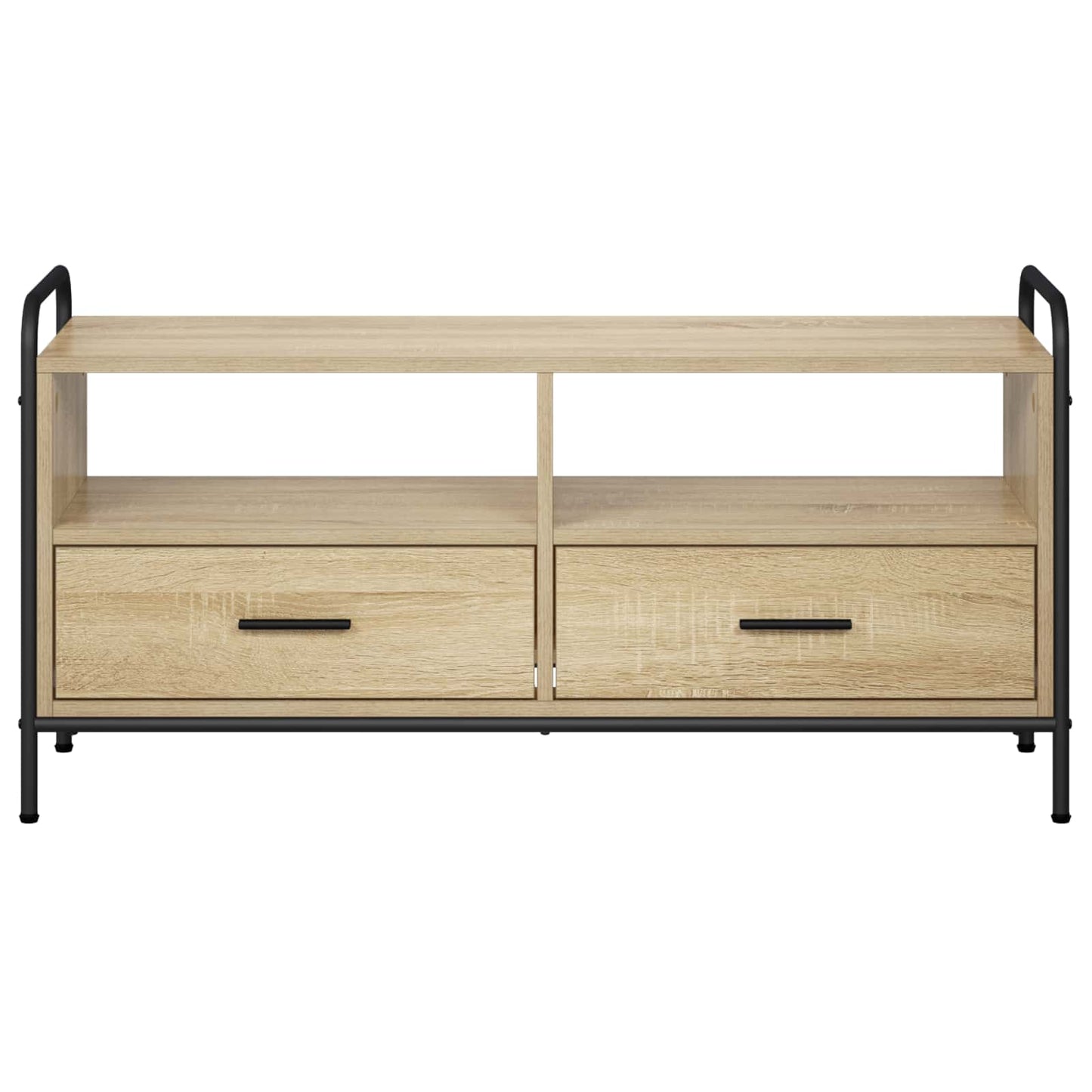 vidaXL TV Cabinet 99.5 x 33 x 50 cm Sonoma Oak Engineered Wood