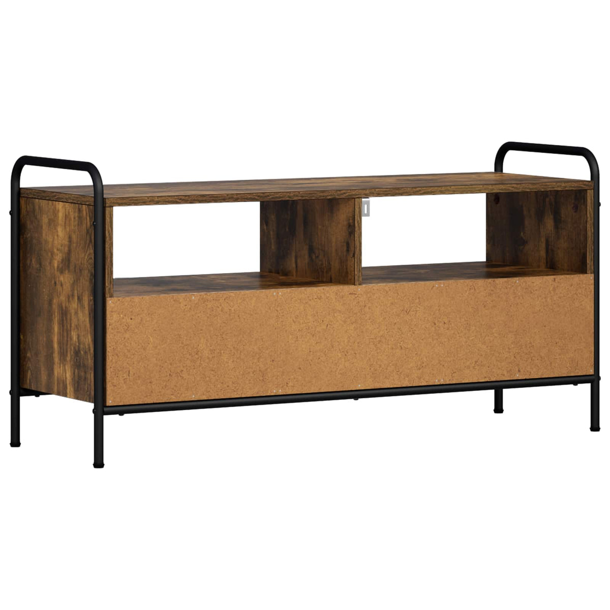 vidaXL TV Cabinet 99.5 x 33 x 50 cm Smoked Oak Engineered Wood