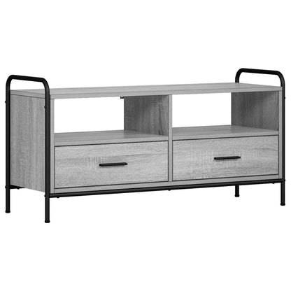 vidaXL TV Cabinet 99.5 x 33 x 50 cm Grey Sonoma Engineered Wood