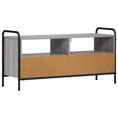 vidaXL TV Cabinet 99.5 x 33 x 50 cm Grey Sonoma Engineered Wood