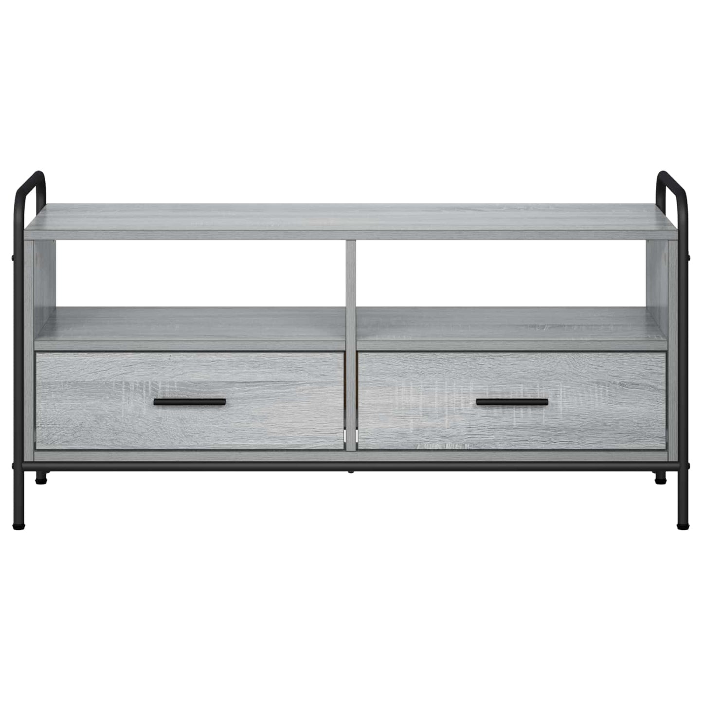 vidaXL TV Cabinet 99.5 x 33 x 50 cm Grey Sonoma Engineered Wood