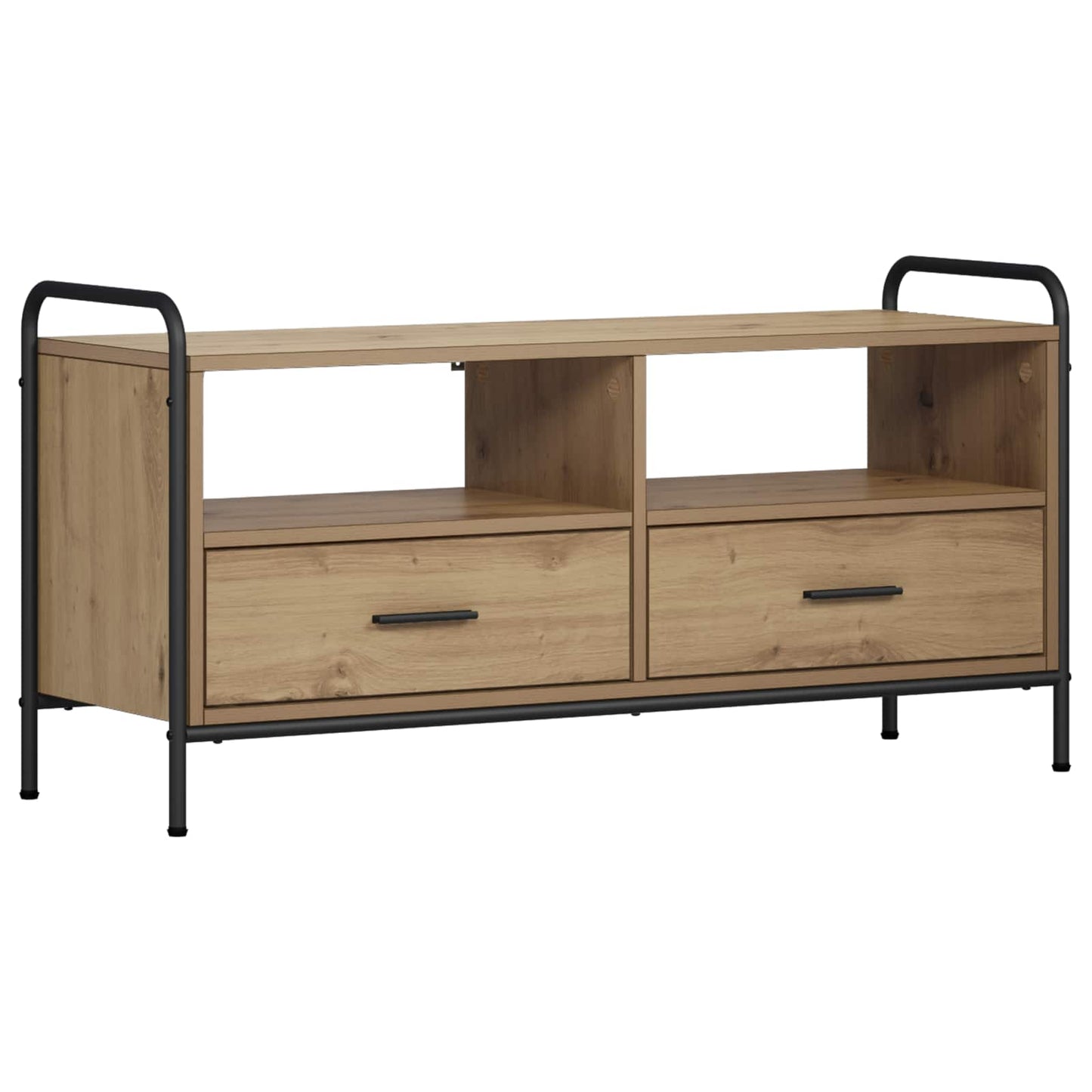 vidaXL TV Cabinet 99.5 x 33 x 50 cm Artisan Oak Engineered Wood