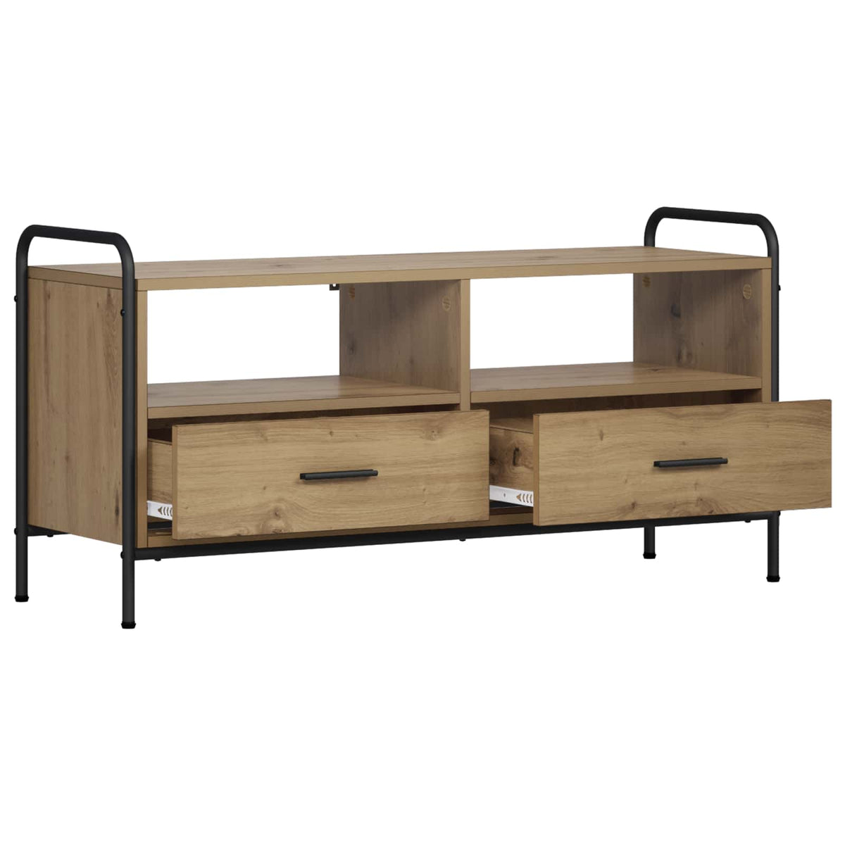 vidaXL TV Cabinet 99.5 x 33 x 50 cm Artisan Oak Engineered Wood