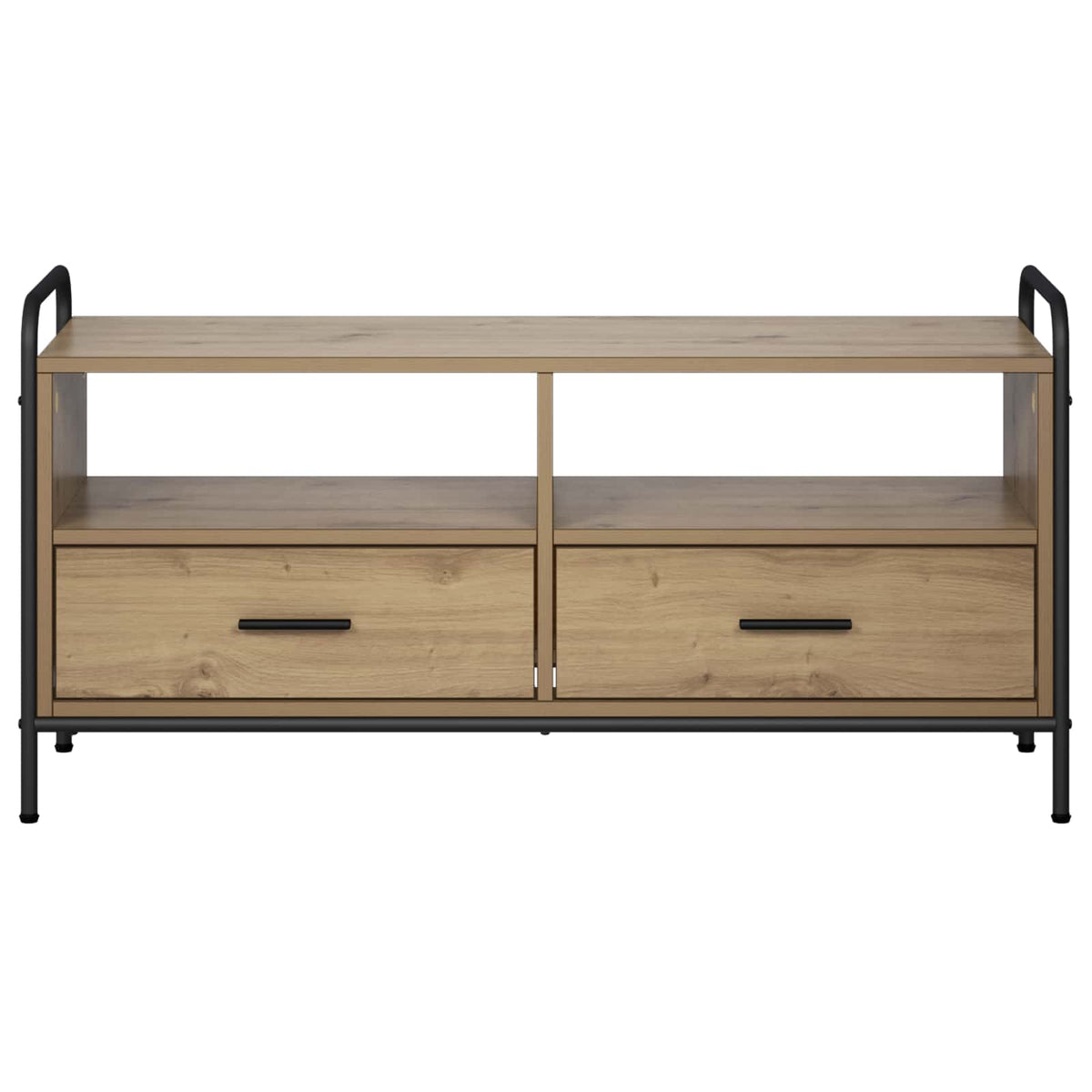 vidaXL TV Cabinet 99.5 x 33 x 50 cm Artisan Oak Engineered Wood