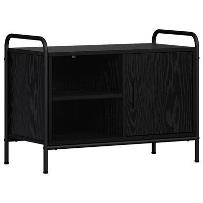 vidaXL TV Cabinet 67.5 x 33 x 50 cm Black Oak