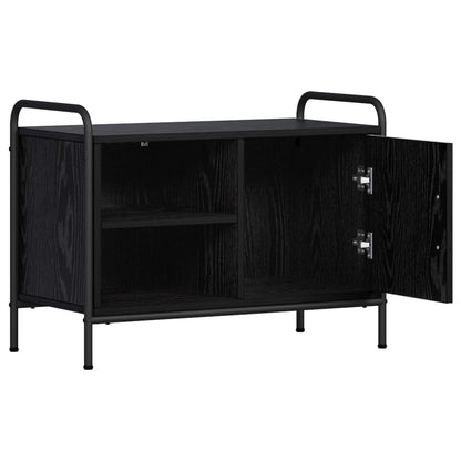 vidaXL TV Cabinet 67.5 x 33 x 50 cm Black Oak