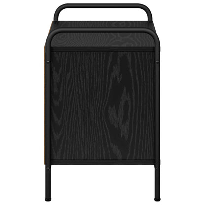vidaXL TV Cabinet 67.5 x 33 x 50 cm Black Oak