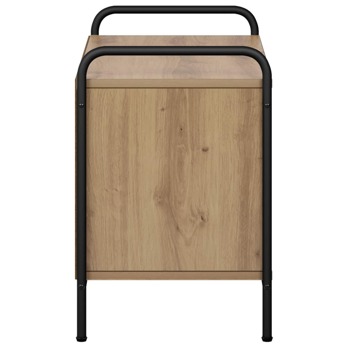 vidaXL TV Cabinet 67.5 x 33 x 50 cm Artisan Oak