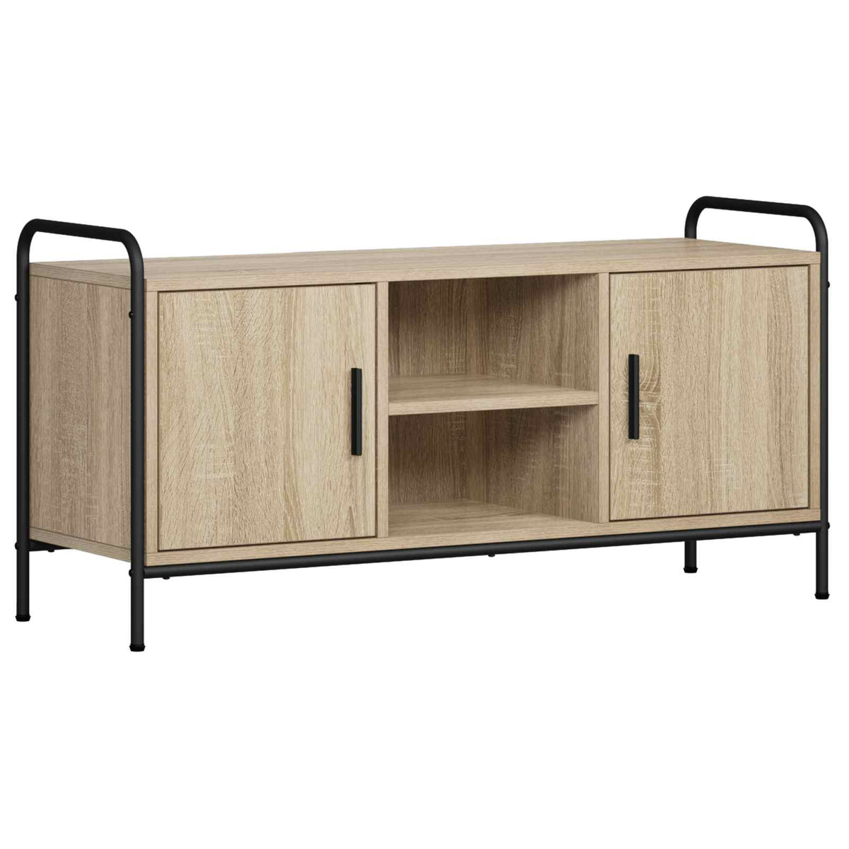 vidaXL TV Cabinet 99 x 33 x 50 cm Sonoma Oak Engineered Wood