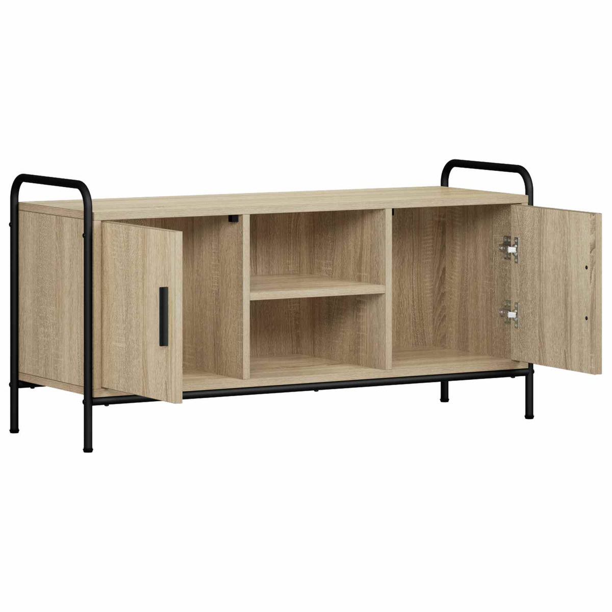 vidaXL TV Cabinet 99 x 33 x 50 cm Sonoma Oak Engineered Wood
