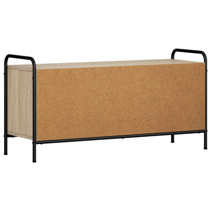 vidaXL TV Cabinet 99 x 33 x 50 cm Sonoma Oak Engineered Wood
