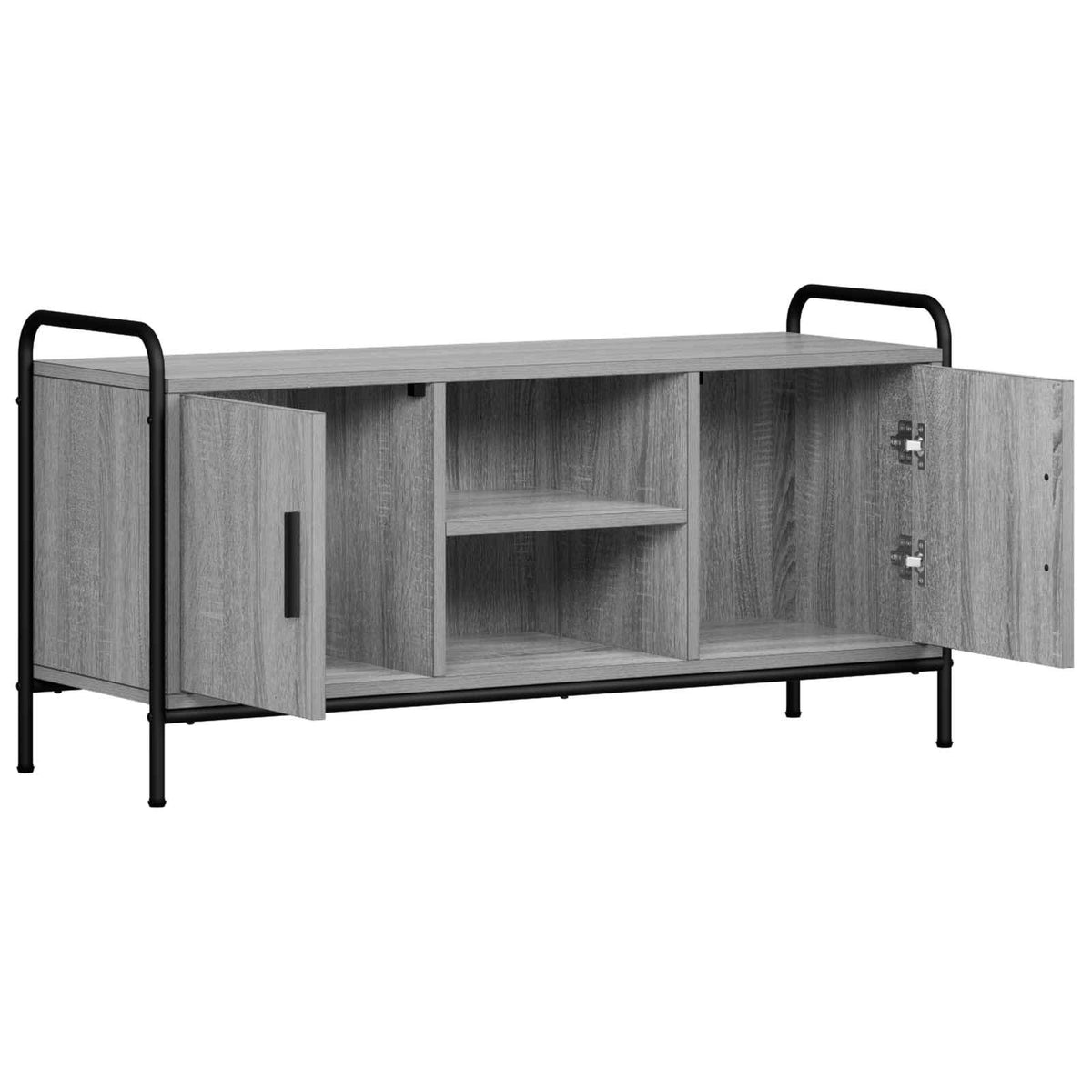 vidaXL TV Cabinet 99 x 33 x 50 cm Grey Sonoma Engineered Wood