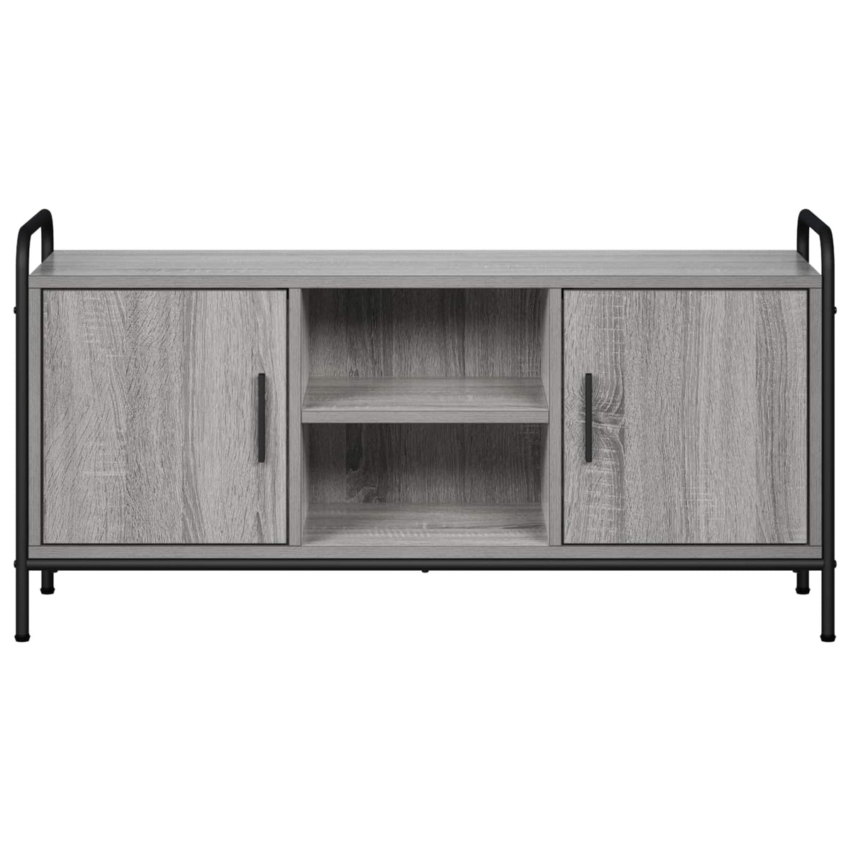 vidaXL TV Cabinet 99 x 33 x 50 cm Grey Sonoma Engineered Wood