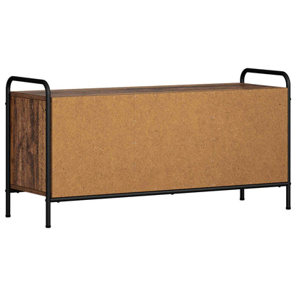 vidaXL TV Cabinet 99 x 33 x 50 cm Old Wood Engineered Wood