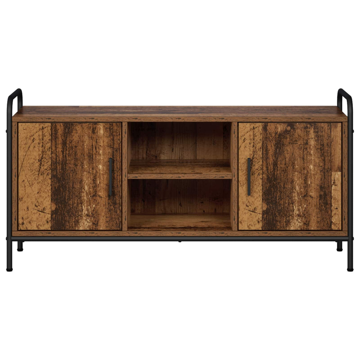 vidaXL TV Cabinet 99 x 33 x 50 cm Old Wood Engineered Wood