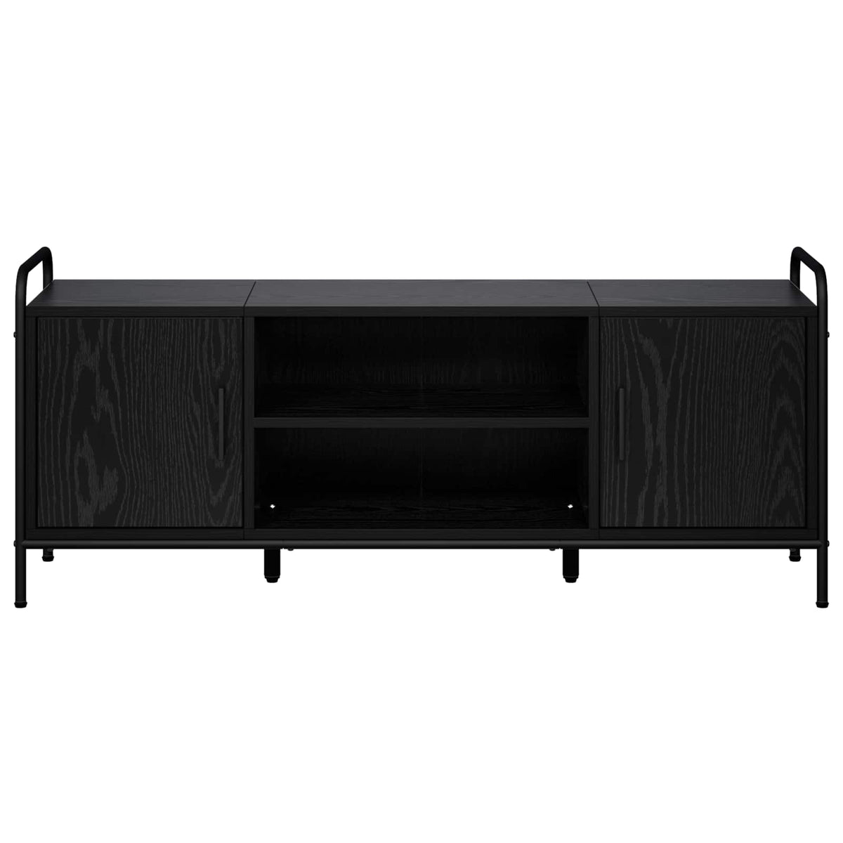 vidaXL TV Cabinet 119 x 33 x 50 cm Black Oak