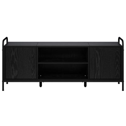 vidaXL TV Cabinet 119 x 33 x 50 cm Black Oak