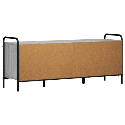 vidaXL TV Cabinet 119 x 33 x 50 cm Grey Sonoma