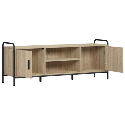 vidaXL TV Cabinet 133 x 33 x 50 cm Sonoma Oak Engineered Wood