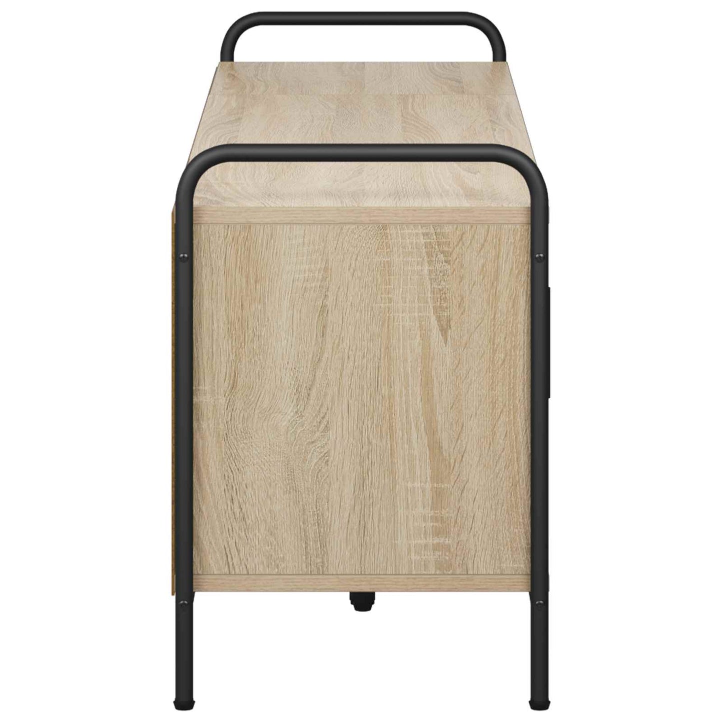vidaXL TV Cabinet 133 x 33 x 50 cm Sonoma Oak Engineered Wood