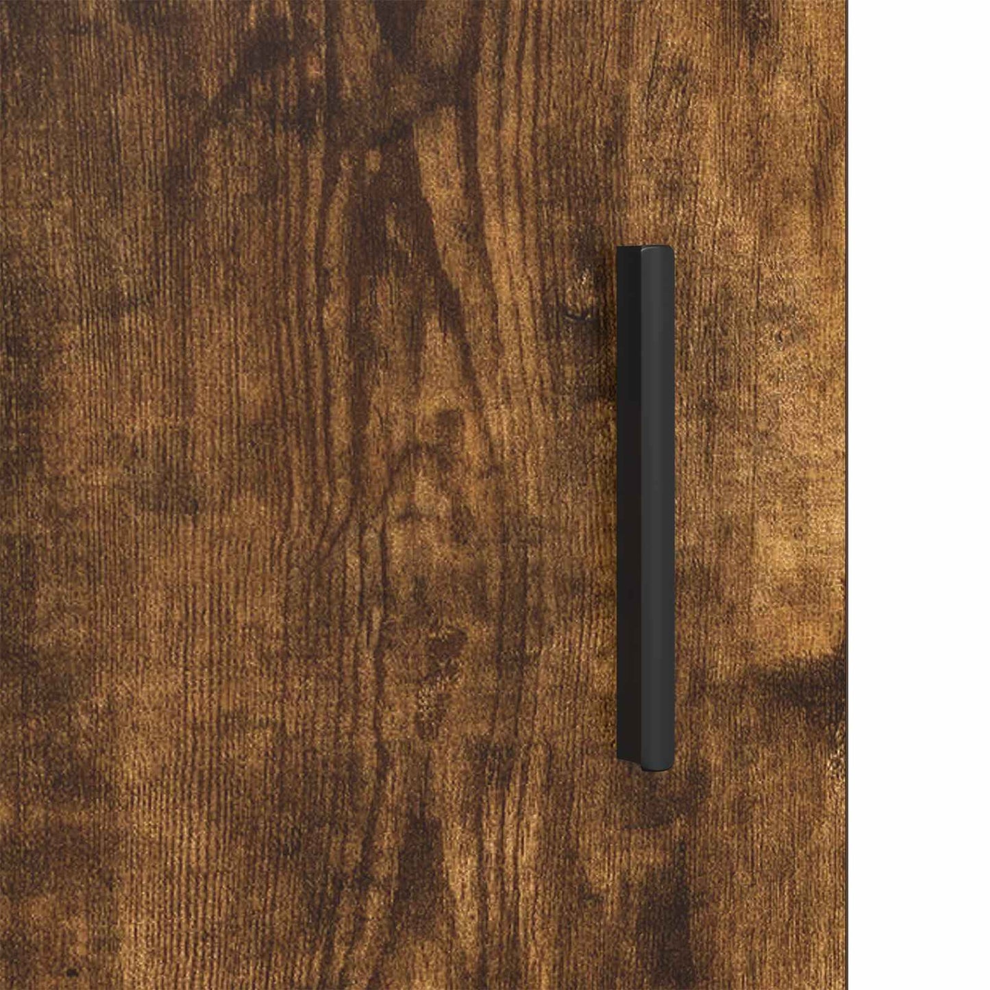 vidaXL TV Cabinet 133 x 33 x 50 cm Smoked Oak Engineered Wood