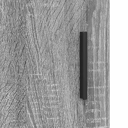 vidaXL TV Cabinet 133 x 33 x 50 cm Grey Sonoma Engineered Wood