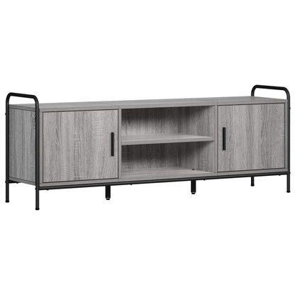 vidaXL TV Cabinet 133 x 33 x 50 cm Grey Sonoma Engineered Wood