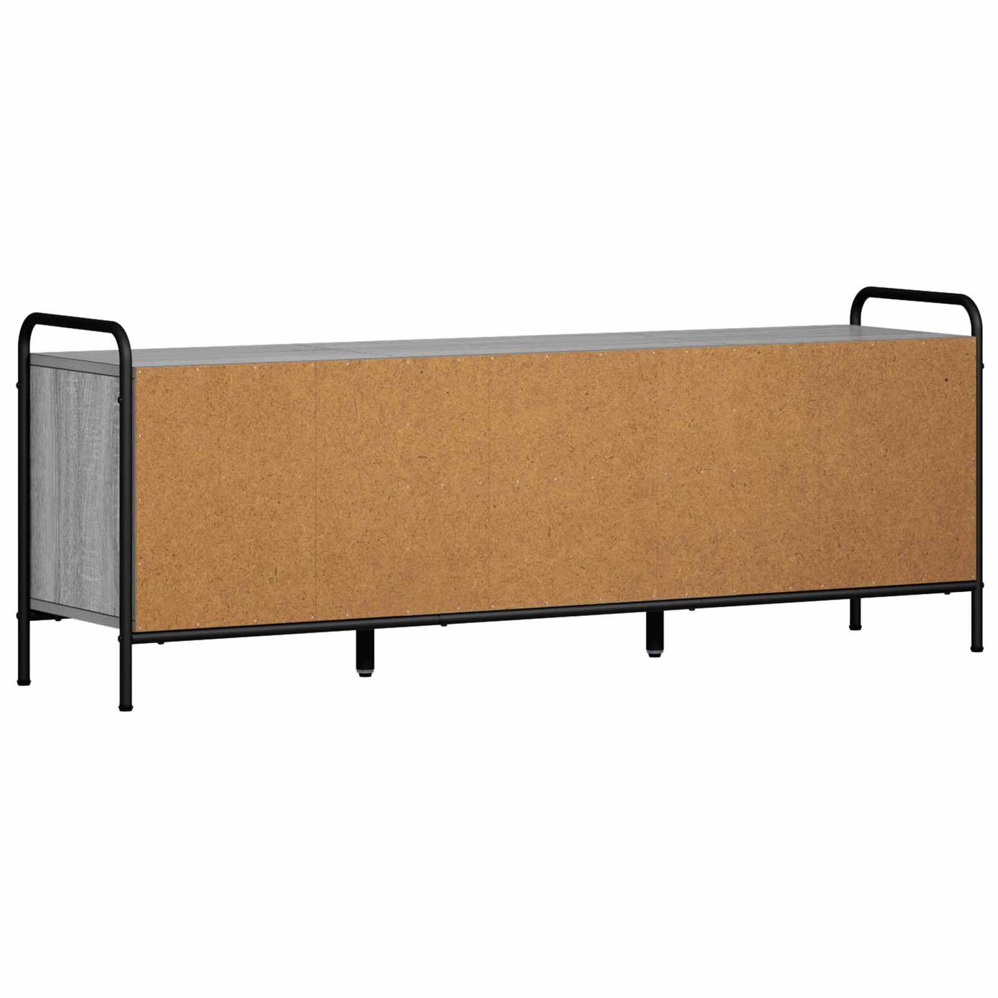 vidaXL TV Cabinet 133 x 33 x 50 cm Grey Sonoma Engineered Wood