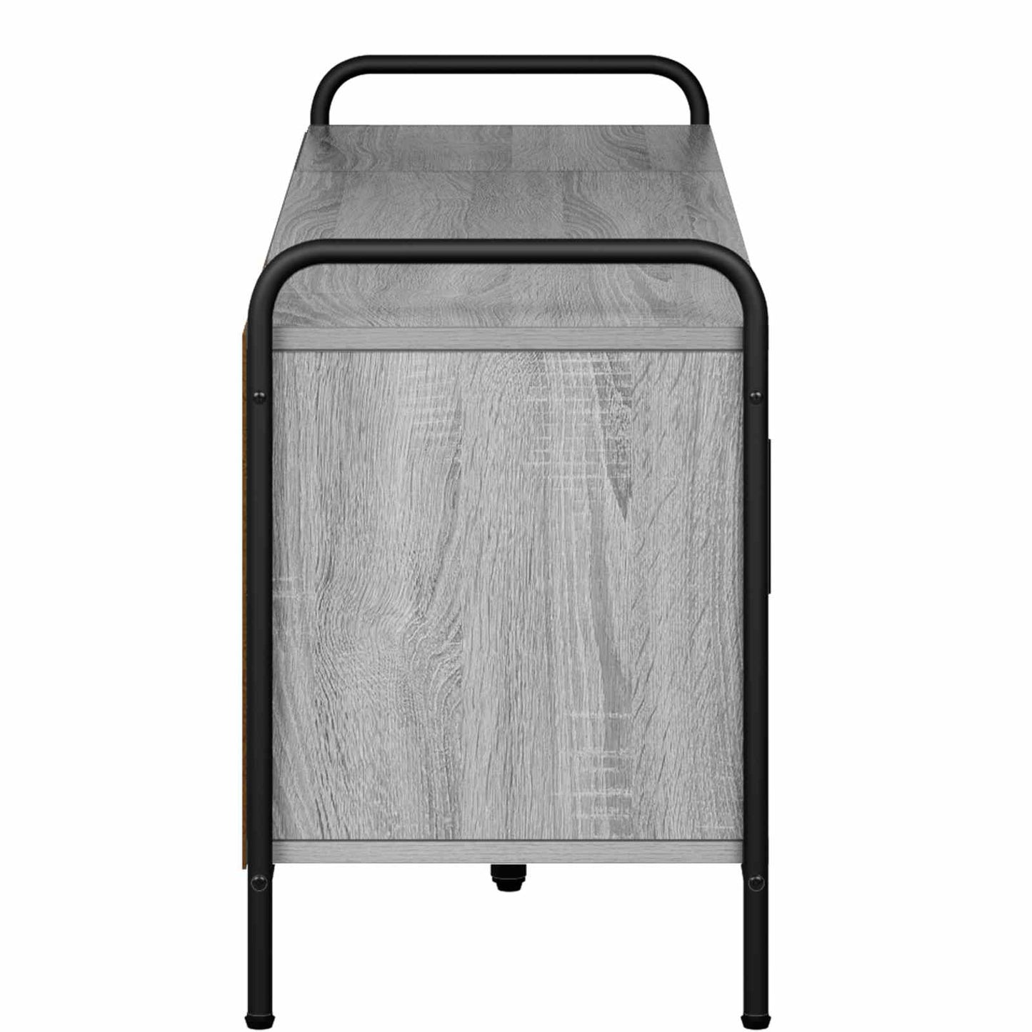 vidaXL TV Cabinet 133 x 33 x 50 cm Grey Sonoma Engineered Wood