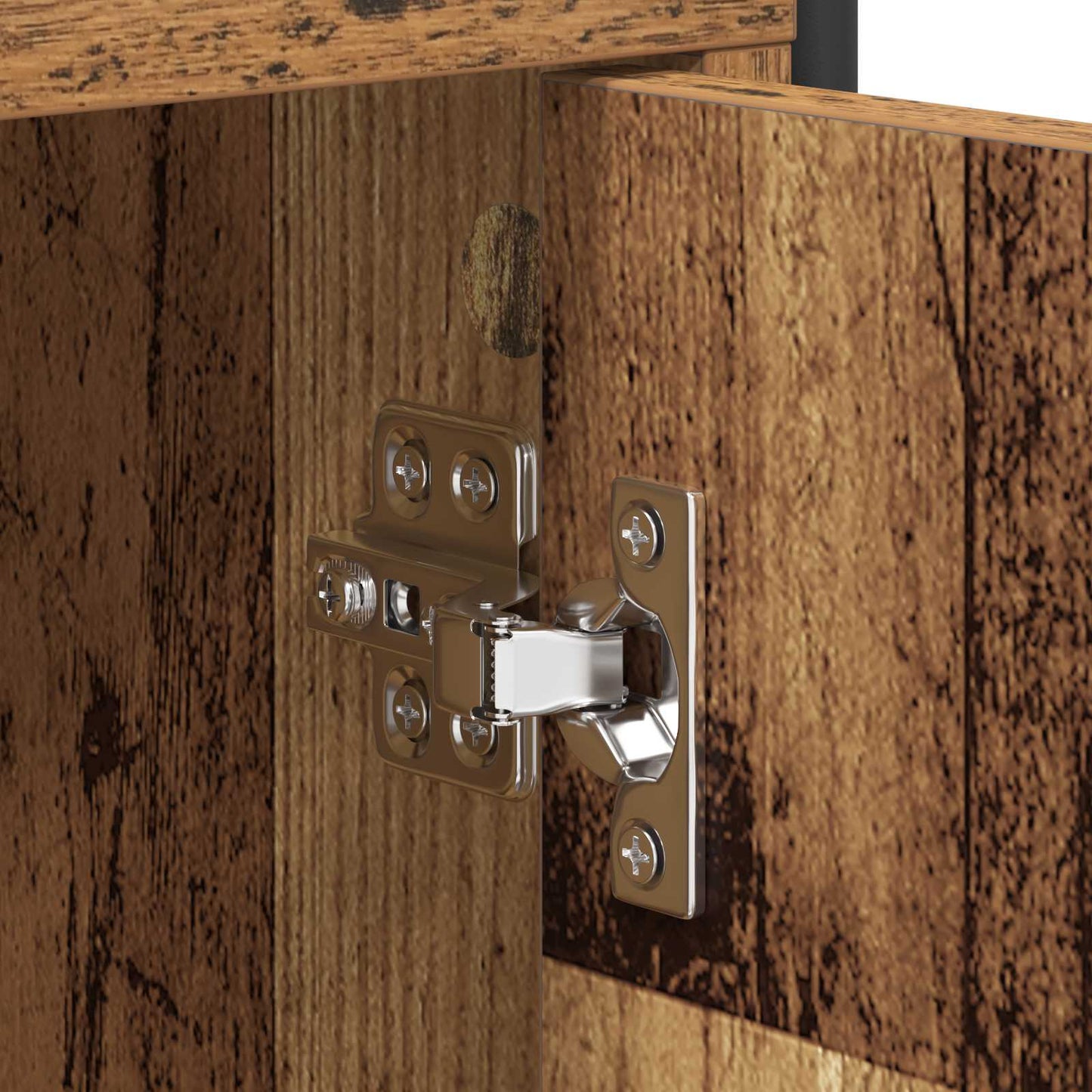 vidaXL TV Cabinet 133 x 33 x 50 cm Old Wood Engineered Wood