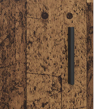 vidaXL TV Cabinet 133 x 33 x 50 cm Old Wood Engineered Wood