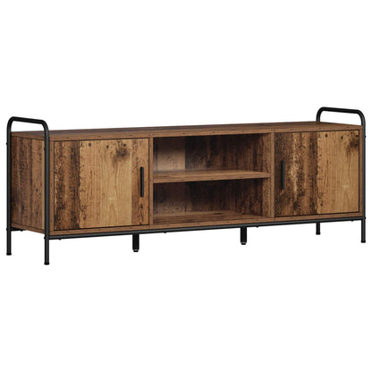 vidaXL TV Cabinet 133 x 33 x 50 cm Old Wood Engineered Wood