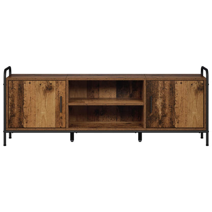 vidaXL TV Cabinet 133 x 33 x 50 cm Old Wood Engineered Wood