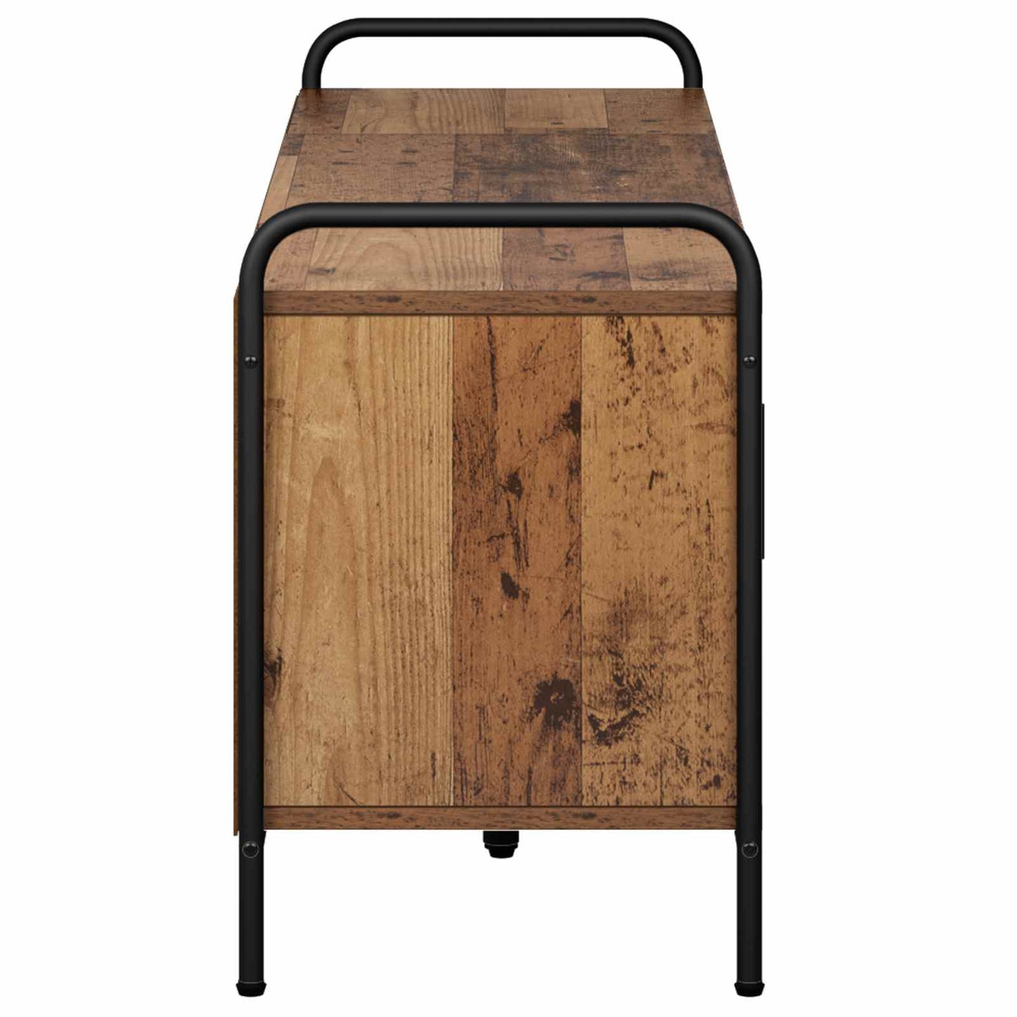 vidaXL TV Cabinet 133 x 33 x 50 cm Old Wood Engineered Wood