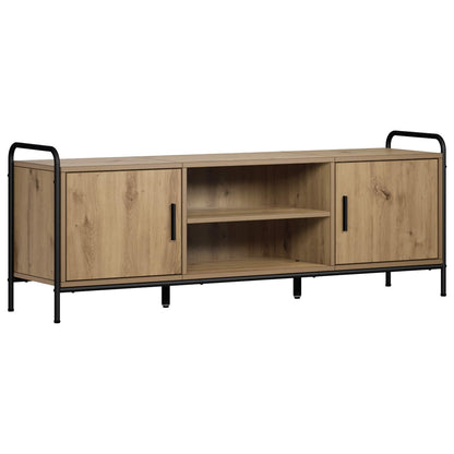 vidaXL TV Cabinet 133 x 33 x 50 cm Artisan Oak Engineered Wood