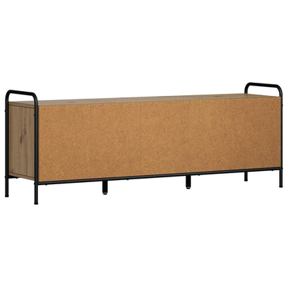 vidaXL TV Cabinet 133 x 33 x 50 cm Artisan Oak Engineered Wood