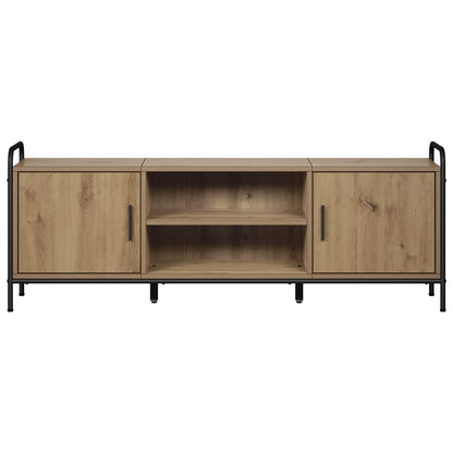 vidaXL TV Cabinet 133 x 33 x 50 cm Artisan Oak Engineered Wood