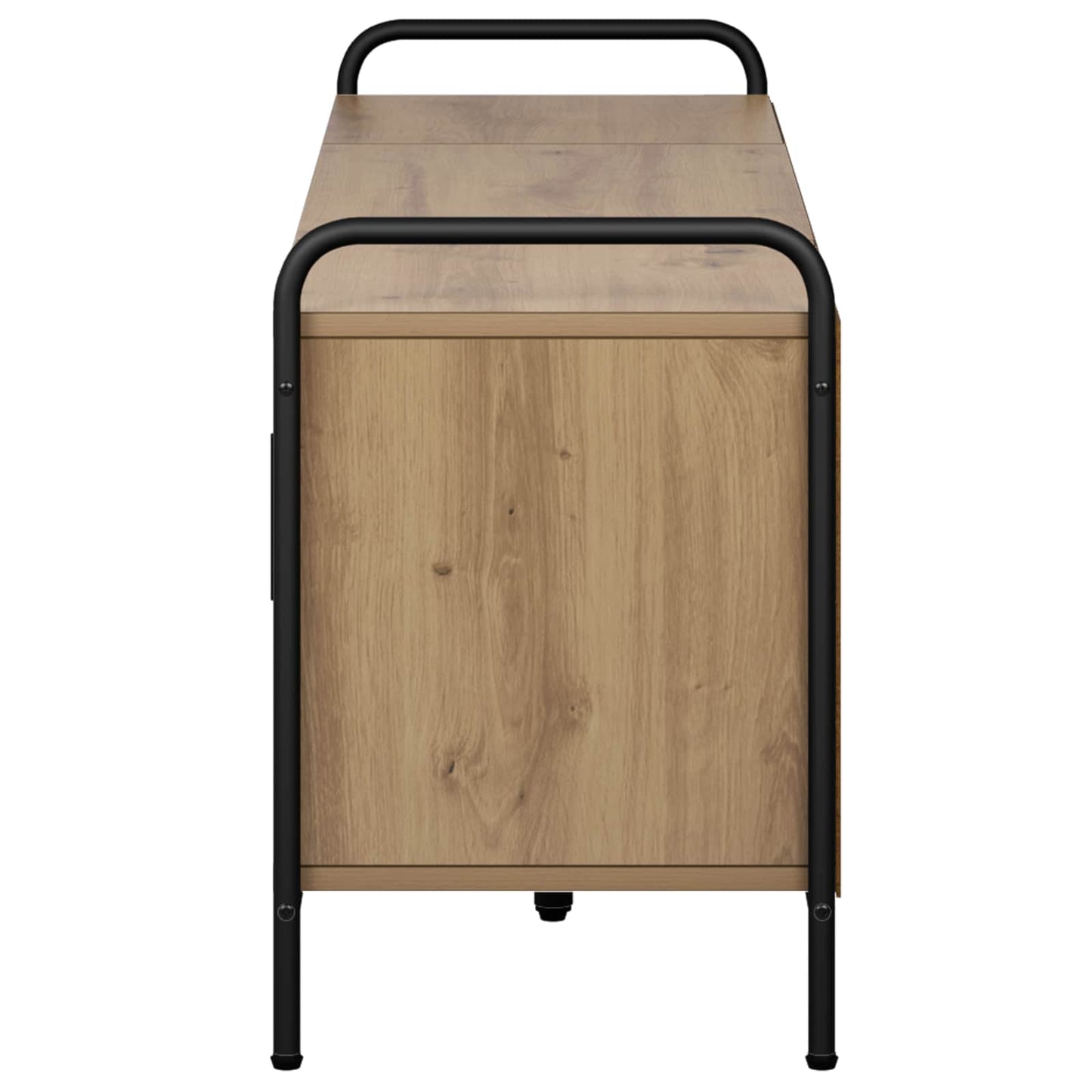 vidaXL TV Cabinet 133 x 33 x 50 cm Artisan Oak Engineered Wood