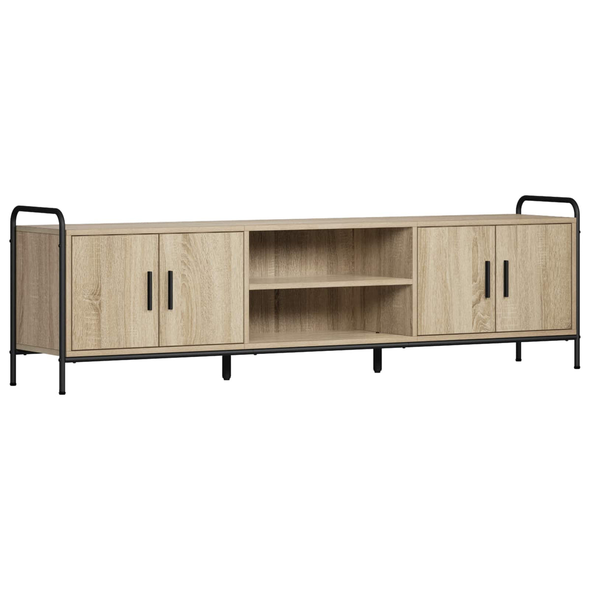 vidaXL TV Cabinet 167.5 x 33 x 50 cm Sonoma Oak Engineered Wood