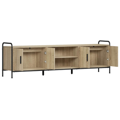 vidaXL TV Cabinet 167.5 x 33 x 50 cm Sonoma Oak Engineered Wood
