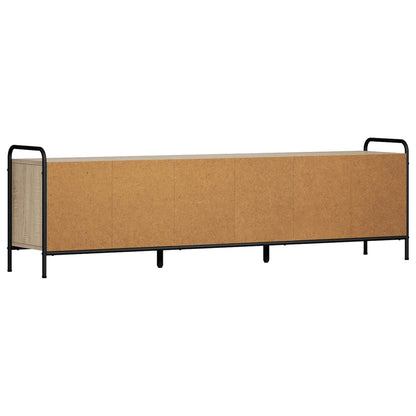 vidaXL TV Cabinet 167.5 x 33 x 50 cm Sonoma Oak Engineered Wood